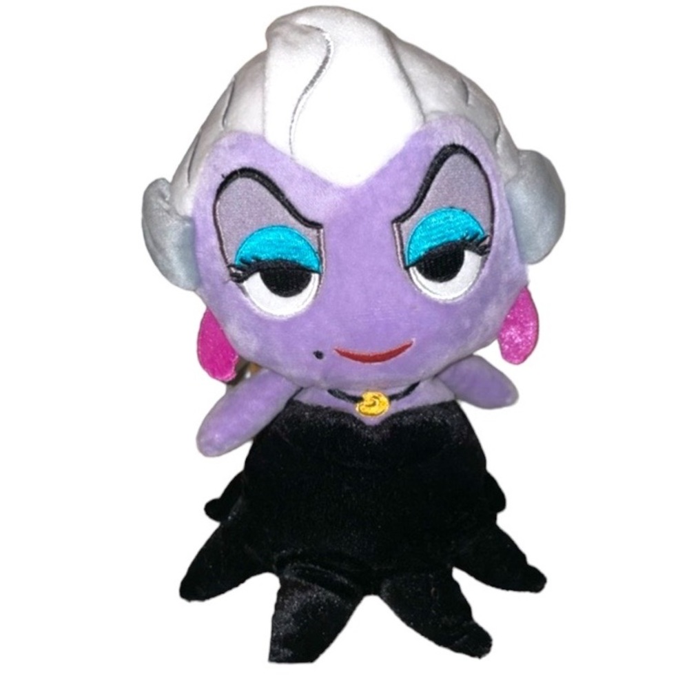 The Sea Witch Ursurla from Disney's The Little Mermaid in a huggable plush funko